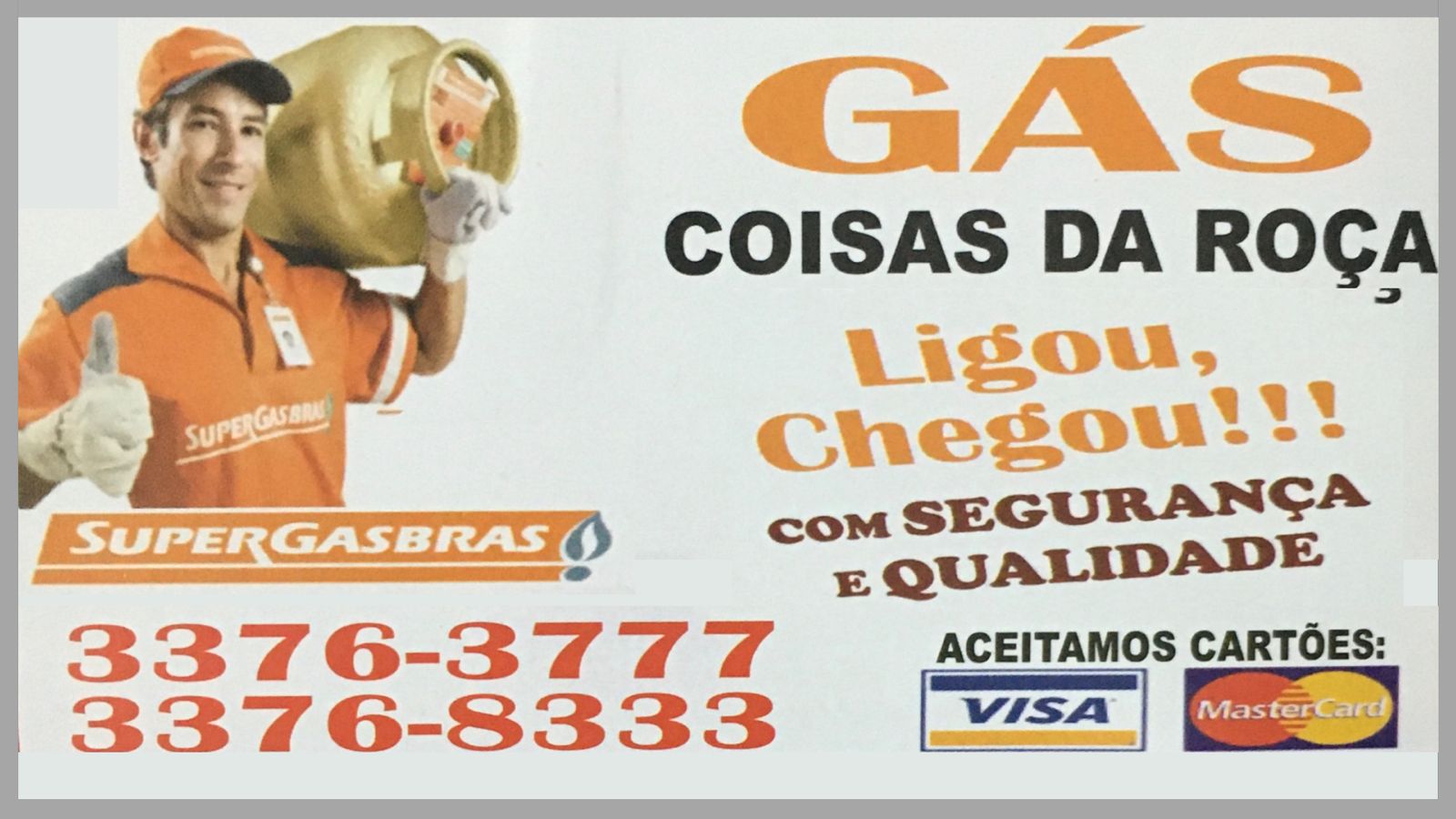 GÁS COISAS DA ROÇA