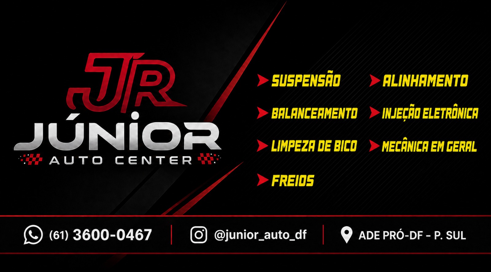 J - R  JÚNIOR AUTO CENTER